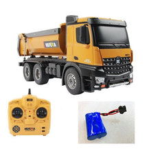 Load image into Gallery viewer, Huina RC 2.4G Dump Truck 1573 scale 1:14 10 channel