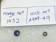 Load image into Gallery viewer, WL 1955 1452 124019 M3 Flange Nut (6 pcs) A949-49