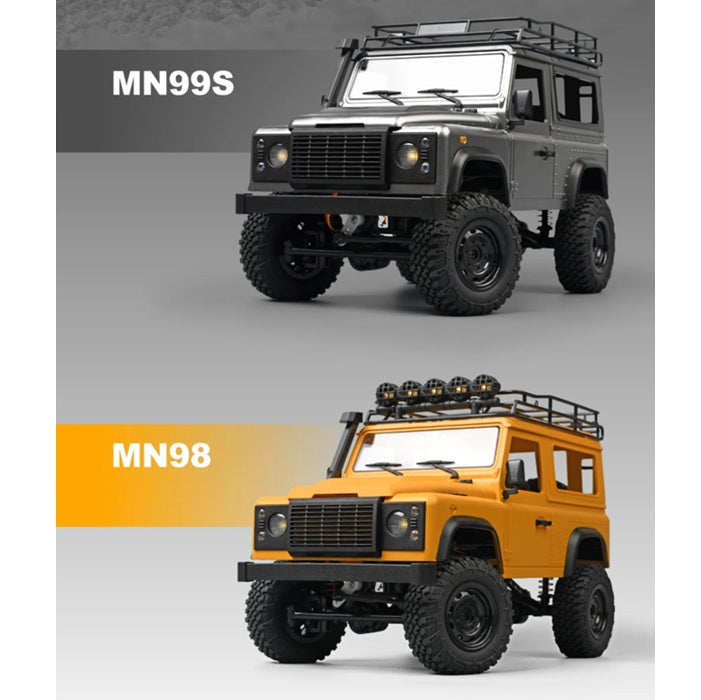 MN99S RC Crawler Land D90 Rover Defender 1:12 scale 9km/h 4WD 2.4G