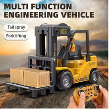 Load image into Gallery viewer, 1/24 scale RC Mini Forklift 10 channel with lights, sound & smoke