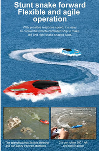 RH707 Mini High Speed RC Stunt Boat RH707 Electric Racing 2.4 G