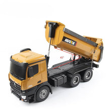 Load image into Gallery viewer, Huina RC 2.4G Dump Truck 1573 scale 1:14 10 channel
