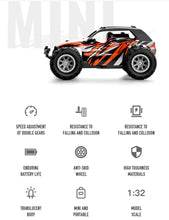 Load image into Gallery viewer, S638, S658, S801, S802, S803 1:32 Mini High Speed 20km/h RC Car Dual Speed Adjustment Off-Road RC Cars