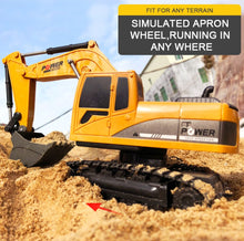 Load image into Gallery viewer, RC 2.4G Excavator BC1027 alloy 6 channel 1:24 scale