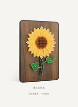 Load image into Gallery viewer, DIY Sunflower Arts & Crafts String Art with LEDs