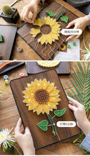 Load image into Gallery viewer, DIY Sunflower Arts & Crafts String Art with LEDs