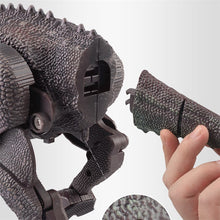 Load image into Gallery viewer, 2.4G RC Walking Dinosaur Blue Raptor / Tyrannosaur Remote Control Jurassic Dinosaur