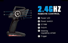 Load image into Gallery viewer, WLToys 104009 45km RC Truck 4WD 2.4G