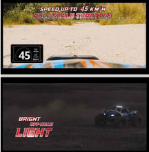 Load image into Gallery viewer, WLToys 104009 45km RC Truck 4WD 2.4G