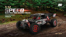 Load image into Gallery viewer, WL Toys 124016 Ver 2 Brushless 75km RC buggy 4WD 2.4G