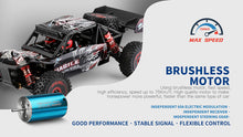 Load image into Gallery viewer, WL Toys 124016 Ver 2 Brushless 75km RC buggy 4WD 2.4G