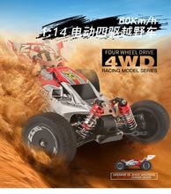 Load image into Gallery viewer, WL Toys 1/14 scale 144001 60km/hr RC buggy 4WD 2.4G