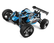 Load image into Gallery viewer, WL Toys 184011 RC Buggy 30km/h Blue 4WD 1:18 scale