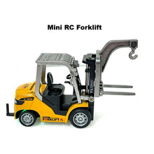 Load image into Gallery viewer, Mini RC Forklift Scale 1:64 (Phone control via Bluetooth or Controller)