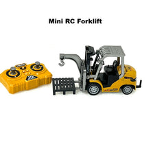 Load image into Gallery viewer, Mini RC Forklift Scale 1:64 (Phone control via Bluetooth or Controller)