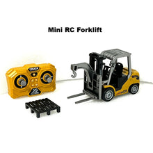 Load image into Gallery viewer, Mini RC Forklift Scale 1:64 (Phone control via Bluetooth or Controller)