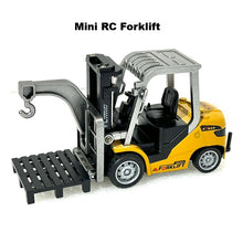 Load image into Gallery viewer, Mini RC Forklift Scale 1:64 (Phone control via Bluetooth or Controller)