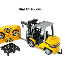 Load image into Gallery viewer, Mini RC Forklift Scale 1:64 (Phone control via Bluetooth or Controller)