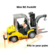 Load image into Gallery viewer, Mini RC Forklift Scale 1:64 (Phone control via Bluetooth or Controller)
