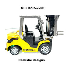 Load image into Gallery viewer, Mini RC Forklift Scale 1:64 (Phone control via Bluetooth or Controller)