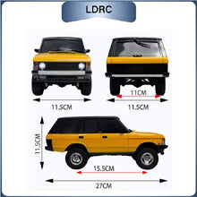 Load image into Gallery viewer, LDRC LD18401 &amp; LD18401 PRO 4WD brushless motor 8 - 15km/h 1:18 scale