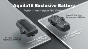 BetaFPV Aquila16 Exclusive Battery (2PCS) 1s 1100mah