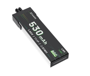 Sub250 1S 530mAh 90C Battery for whoopfly16/ Nanofly20 （2pc or 6pc Pack）