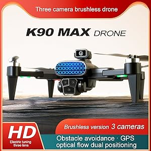 K90 Max GPS 4K RC Drone 360 Laser Obstacle avoidance Brushless Motor Optical Flow