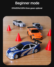 Load image into Gallery viewer, 1/43 4WD 4302 / 4303 Mini Gyro Drift Racing Car 2.4G Proportional 4WD
