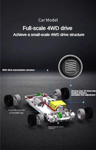 1/43 4WD 4302 / 4303 Mini Gyro Drift Racing Car 2.4G Proportional 4WD