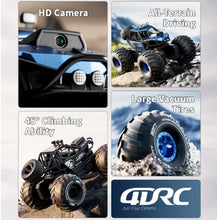 Load image into Gallery viewer, 4DRC Y10 Amphibious 4WD RC Crawler with camera + controller