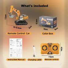 Load image into Gallery viewer, 1:64 scale mini RC Excavator 11 ch (with controller and App control)