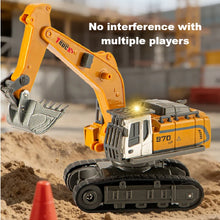 Load image into Gallery viewer, 1:64 scale mini RC Excavator 11 ch (with controller and App control)