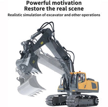 Load image into Gallery viewer, Eborui BC1043 RC Excavator 1:20 scale 11 channel 2.4G