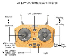 Load image into Gallery viewer, Eborui BC1043 RC Excavator 1:20 scale 11 channel 2.4G