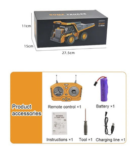 Eborui BC1047 RC Dump Truck 1:24 scale 9 channel 2.4G