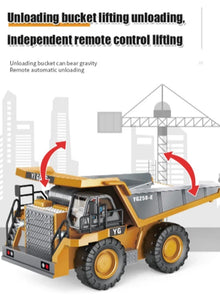 Eborui BC1047 RC Dump Truck 1:24 scale 9 channel 2.4G