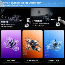 Load image into Gallery viewer, BetaFPV Air75 II Brushless Whoop Drone (Champion Ver) ELRS