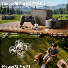 Load image into Gallery viewer, BetaFPV Meteor75 Pro P1 HD FPV Kit (Digital)