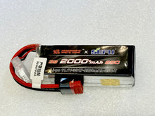 Load image into Gallery viewer, MJX 14209 14210 3s 11.1V 2000mah lipo battery Deans connector