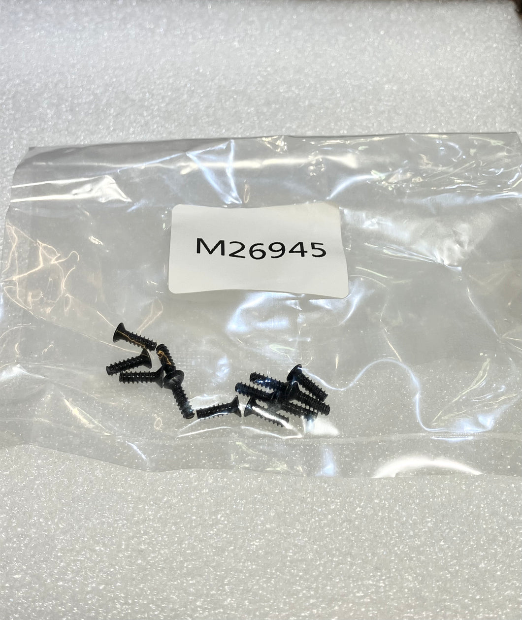 MJX spare part no. M26945 Countersunk Flat Head Screws (12pcs) for MJX 14209 14210 RC Truck