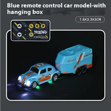 Load image into Gallery viewer, HG4-116 VW Beetle 1:64 scale with wagon