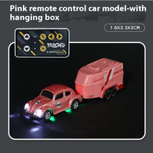 Load image into Gallery viewer, HG4-116 VW Beetle 1:64 scale with wagon
