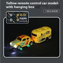 Load image into Gallery viewer, HG4-116 VW Beetle 1:64 scale with wagon