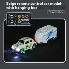 Load image into Gallery viewer, HG4-116 VW Beetle 1:64 scale with wagon