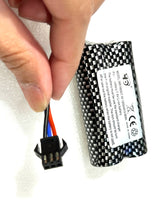 Load image into Gallery viewer, 7.4V 1200mah 3pin black connector Lipo battery for MN98, MN99, MN128, 1296 Delica K