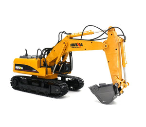 Huina RC 2.4G Excavator 1535 15 channel Die cast 1/14 scale