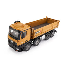 Load image into Gallery viewer, 1:14 Huina 1536 RC Dump Truck scale 8 wheeler 2.4G