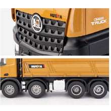Load image into Gallery viewer, 1:14 Huina 1536 RC Dump Truck scale 8 wheeler 2.4G