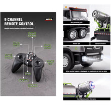 Load image into Gallery viewer, Huina 1316 2.4G 1/18 scale 9CH RC Fog Spray Truck